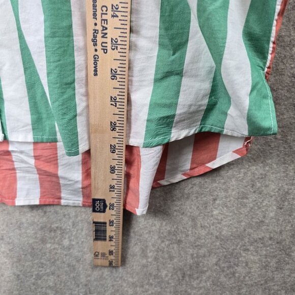 BDG Multicolor Striped Button-Down Shirt L - Picture 7 of 8